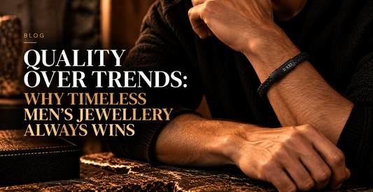 QUALITY OVER TRENDS: WHY TIMELESS MEN'S JEWELLERY ALWAYS WINS - Forge & Foundry