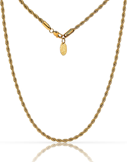 18K Gold Cross Pendant and Layering Chain Collection