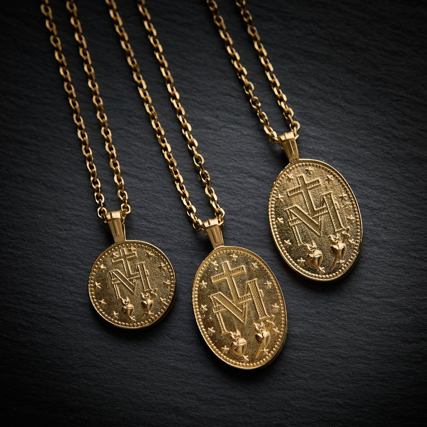 CELESTINE [ ST MARY - ROUND GOLD ]