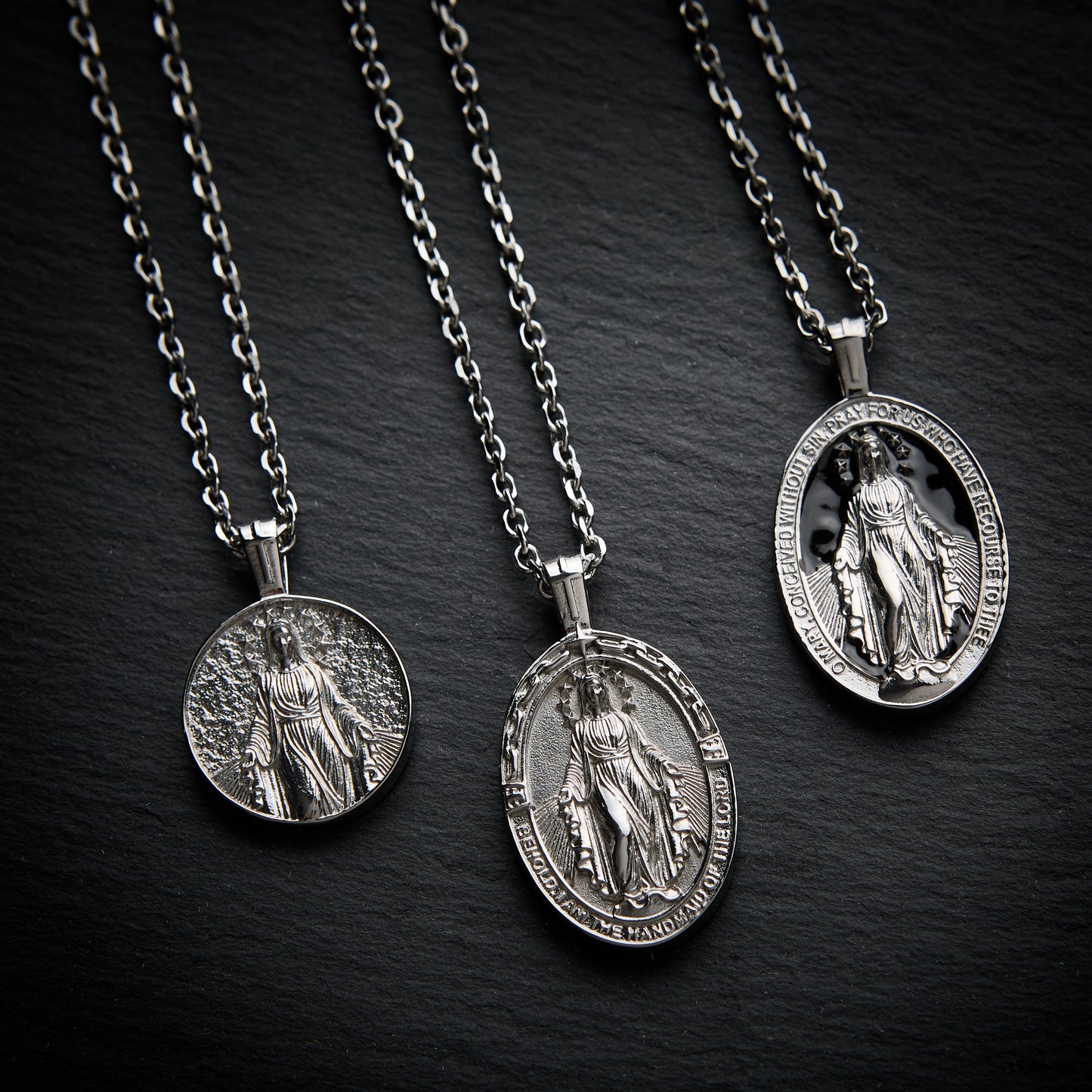 CELESTINE [ ST MARY - ROUND SILVER]