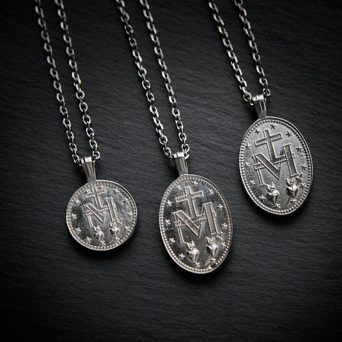 CELESTINE [ ST MARY - ROUND SILVER]