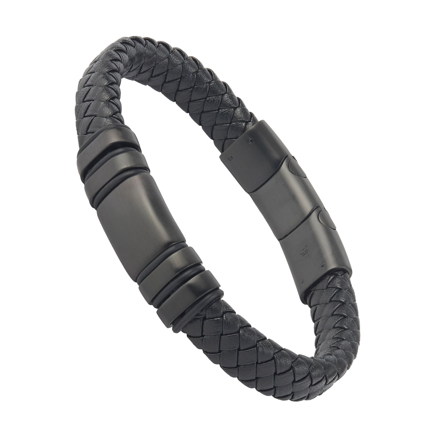NAVARRO [SINGLE LEATHER - BLACK]