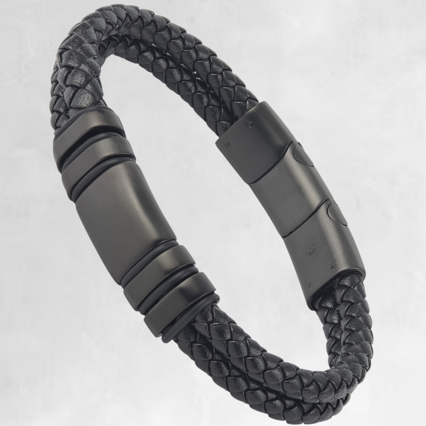 NAVARRO [DOUBLE LEATHER - BLACK]