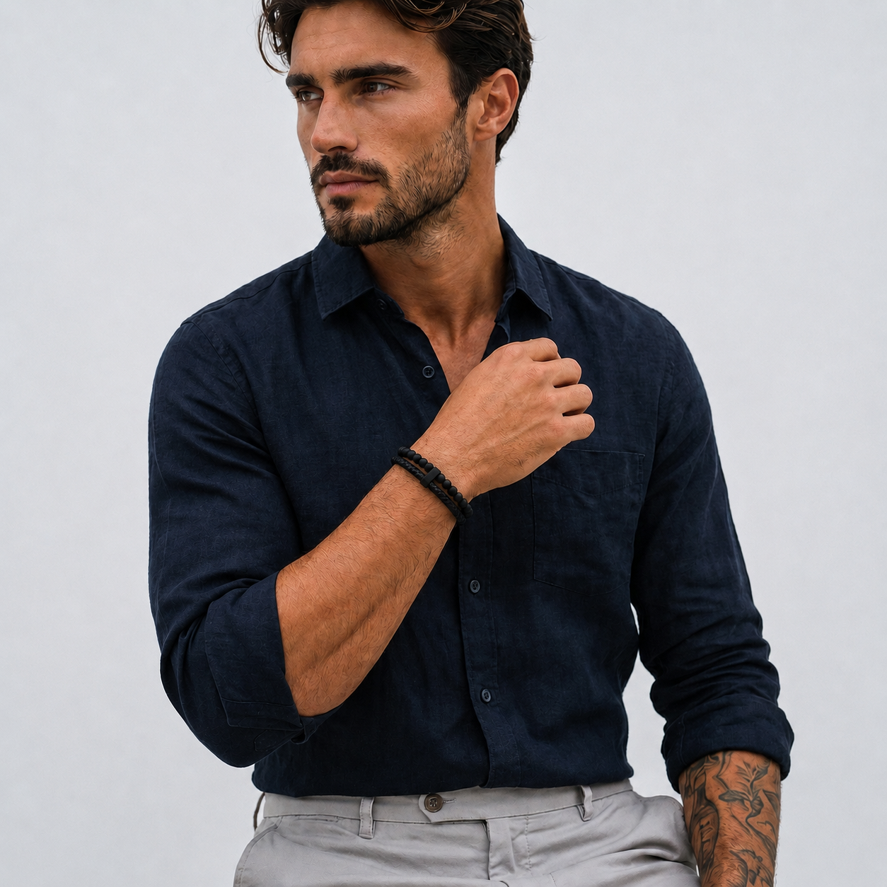 VALEN [LEATHER & BEAD]