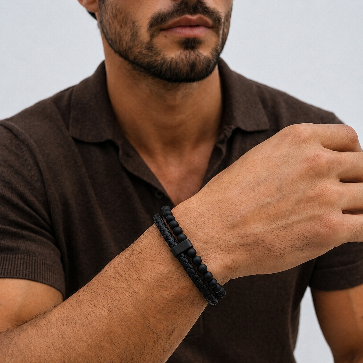 VALEN [LEATHER & BEAD]