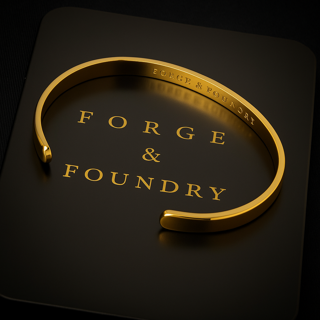 RAVICK [MINIMALIST CUFF, GOLD]