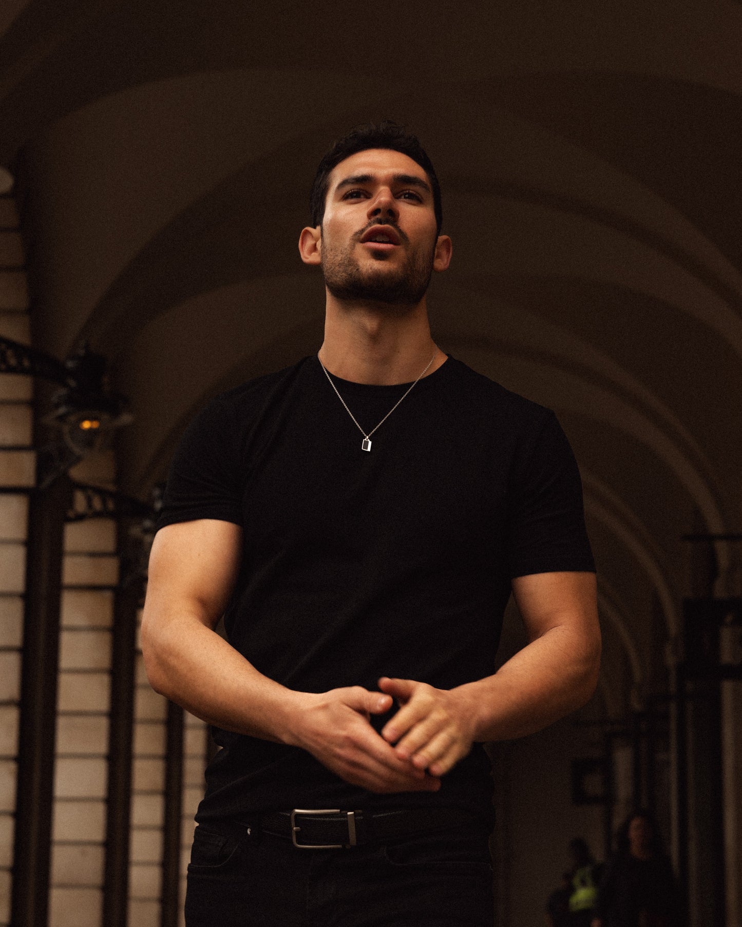 FORGE & FOUNDRY × TEN EMBERS - THE BLACK LEATHER RATCHET BELT