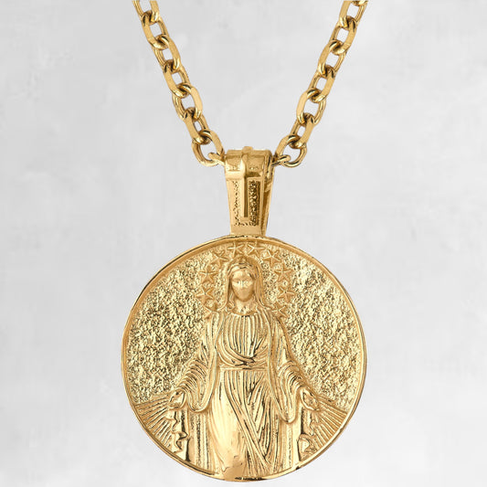 CELESTINE [ ST MARY - ROUND GOLD ]