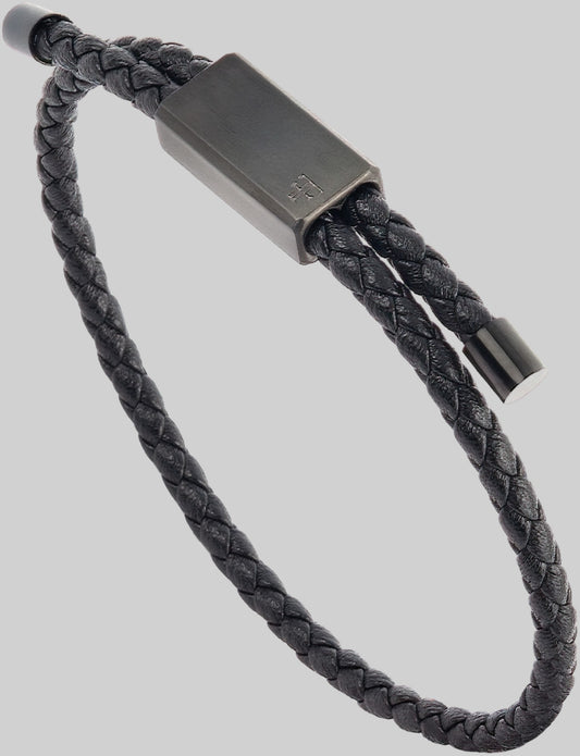 Leather Bracelet "DRAPERS" (Single Clasp)