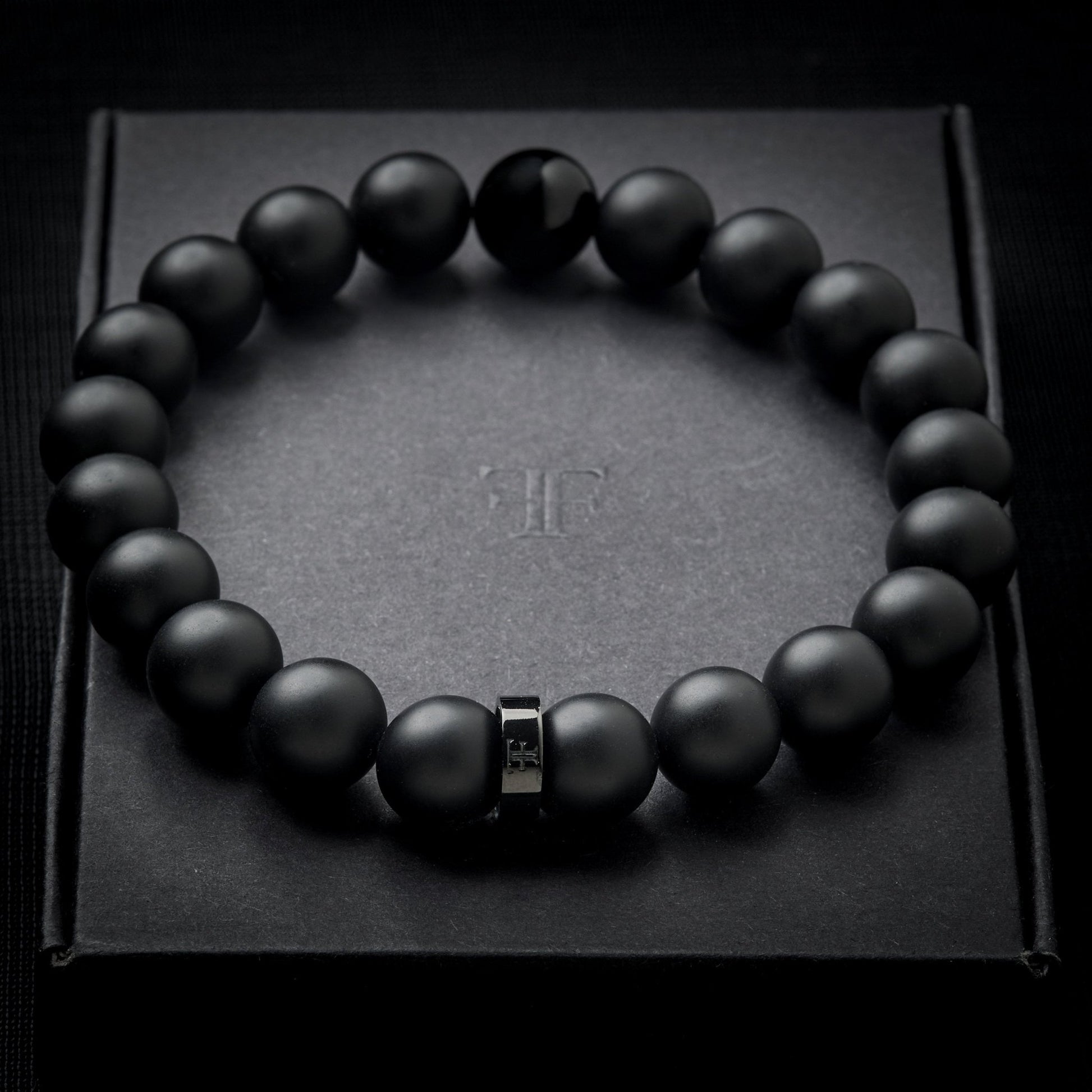 ANDALUS [10MM ONYX BEAD - BLACK] - Forge & FoundryBeadForge & Foundry