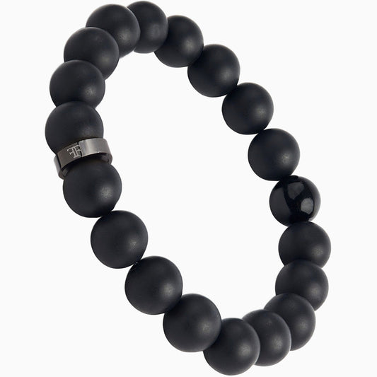 ANDALUS 10MM ONYX BRACELET - Forge & FoundryBeadForge & Foundry