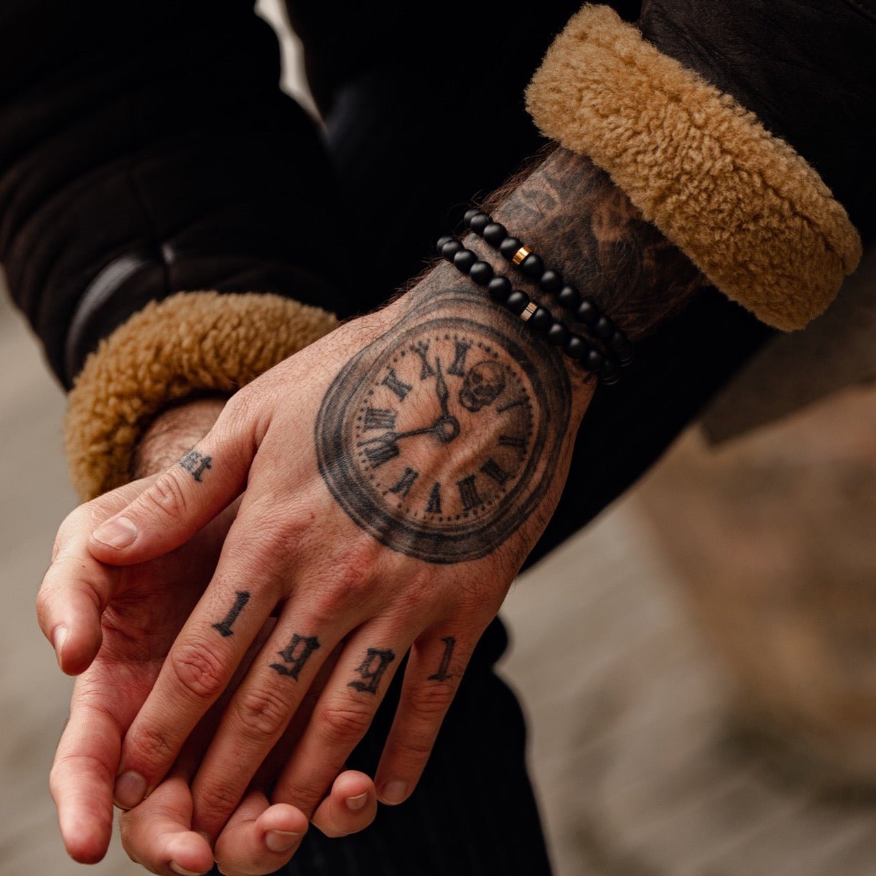 ANDALUS [8MM ONYX BEAD - GOLD] - Forge & FoundryBeadForge & Foundry