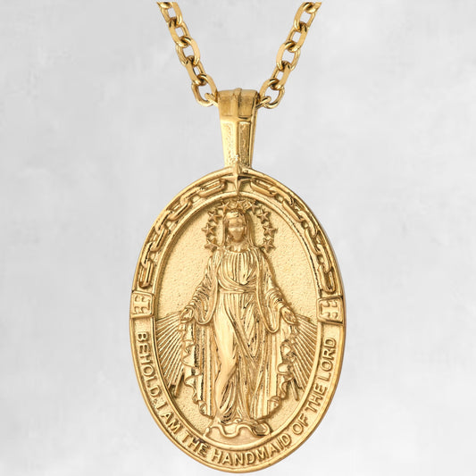 CELESTINE (OVAL - GOLD) - Forge & FoundryPendantForge & Foundry