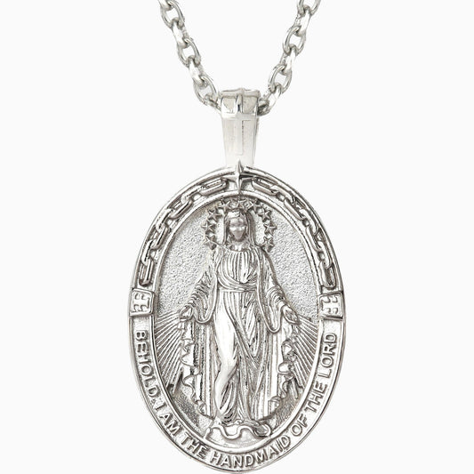 CELESTINE (OVAL - SILVER) - Forge & FoundryPendantForge & Foundry