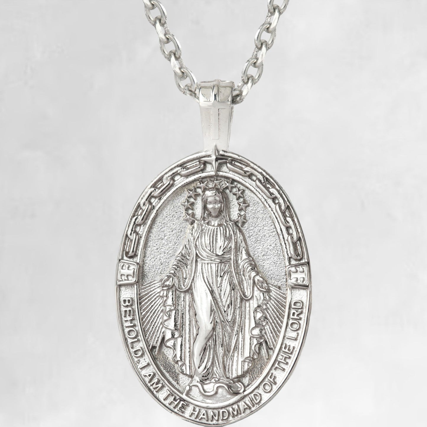 CELESTINE (OVAL - SILVER) - Forge & FoundryPendantForge & Foundry