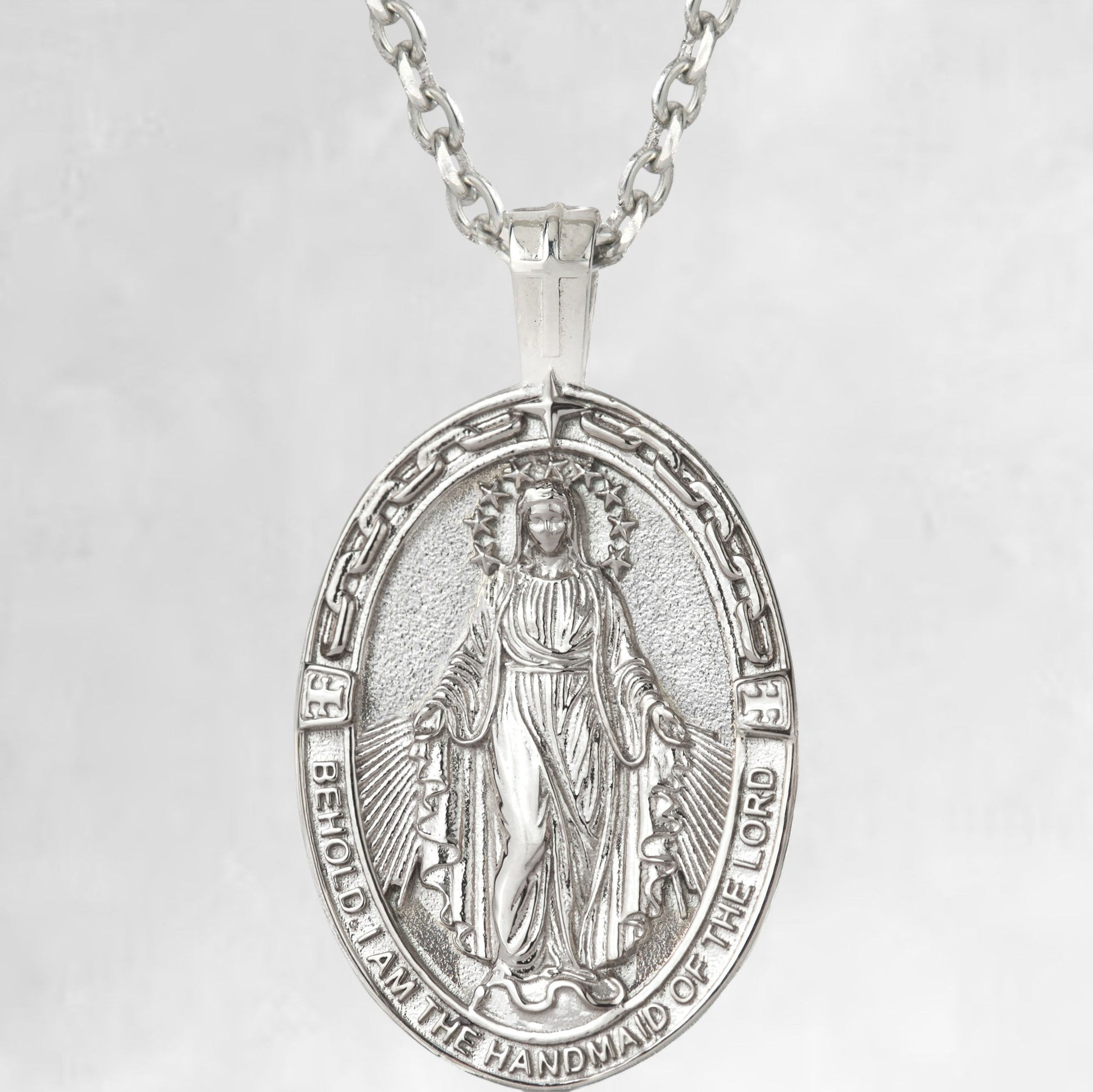 CELESTINE (OVAL - SILVER) - Forge & FoundryPendantForge & Foundry