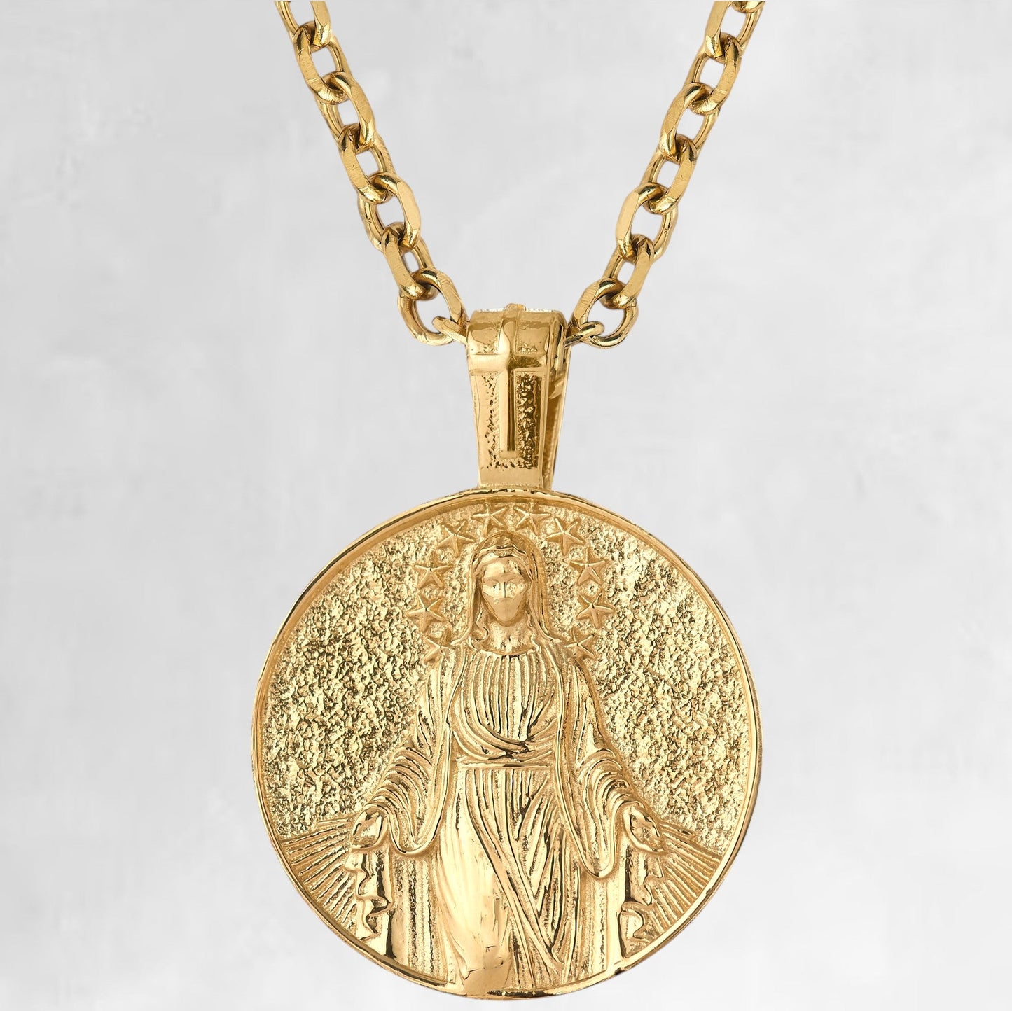 CELESTINE (ROUND - GOLD) - Forge & FoundryPendantForge & Foundry
