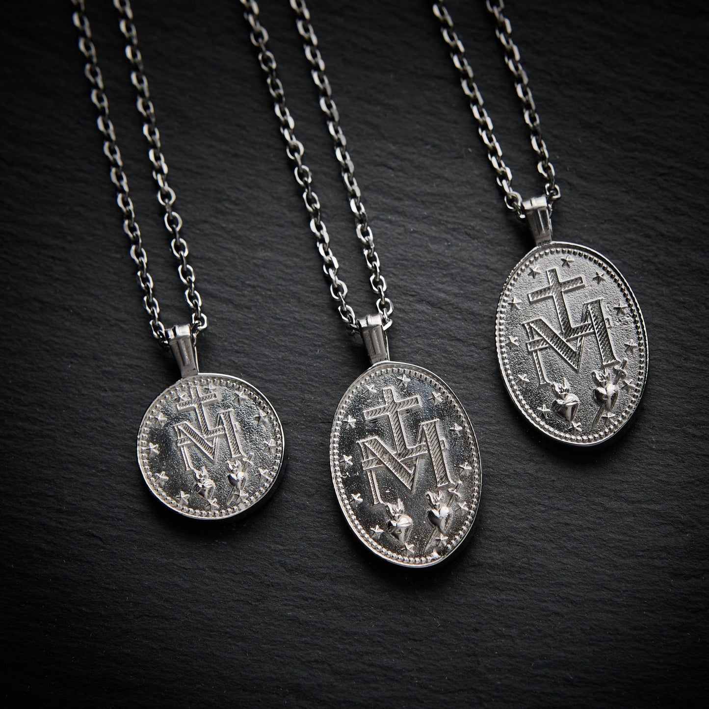 CELESTINE (ROUND - SILVER) - Forge & FoundryPendantForge & Foundry