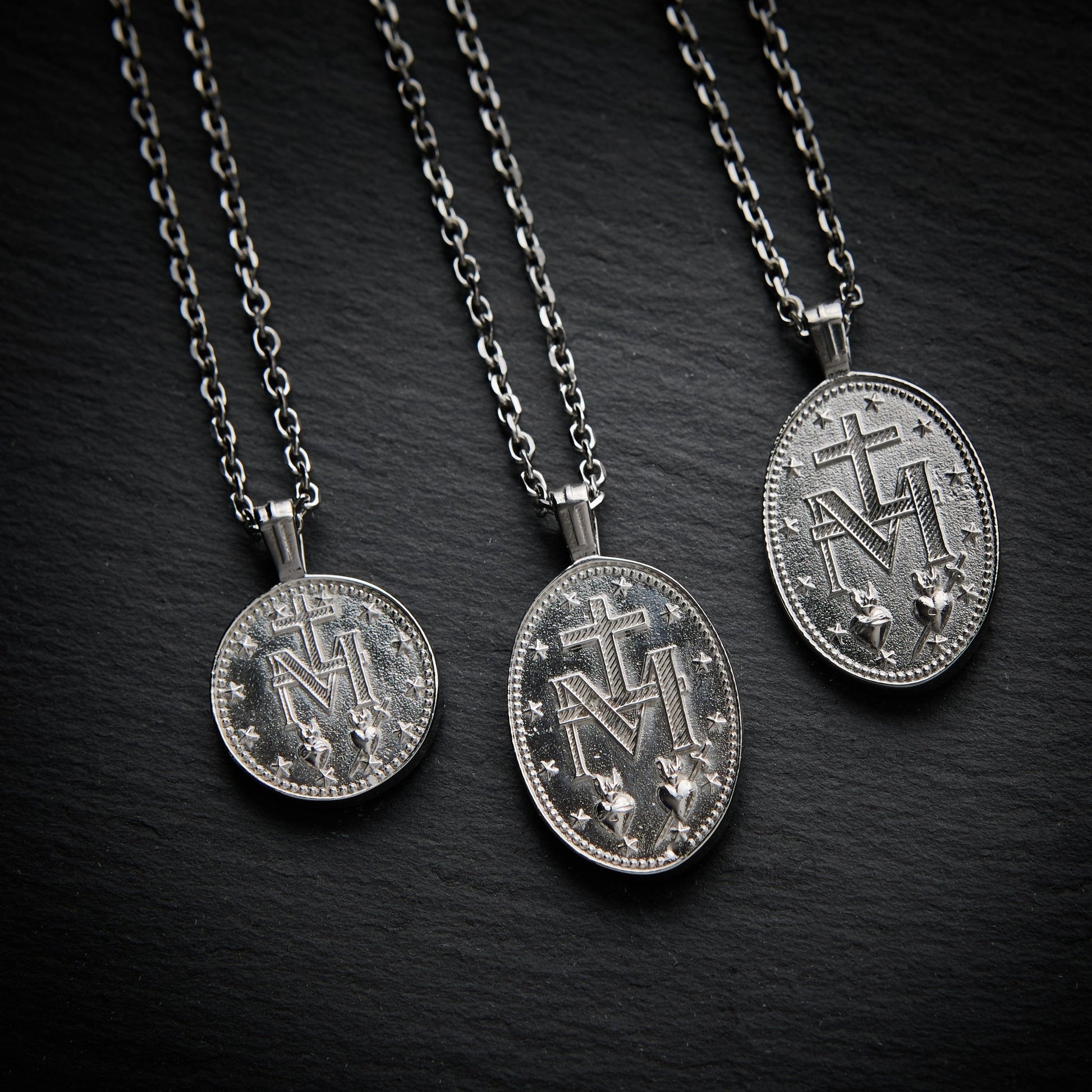 CELESTINE (ROUND - SILVER) - Forge & FoundryPendantForge & Foundry