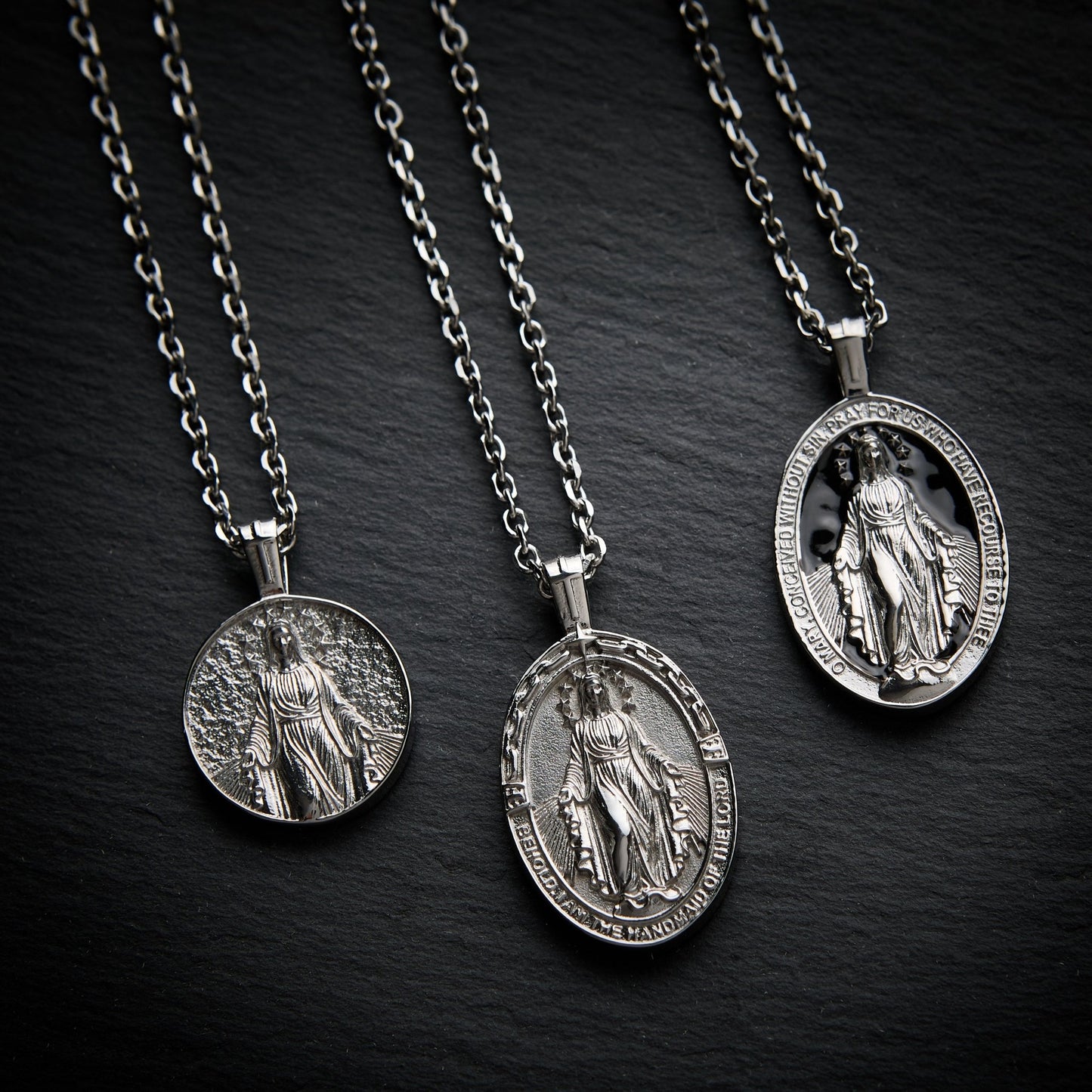 CELESTINE (ROUND - SILVER) - Forge & FoundryPendantForge & Foundry