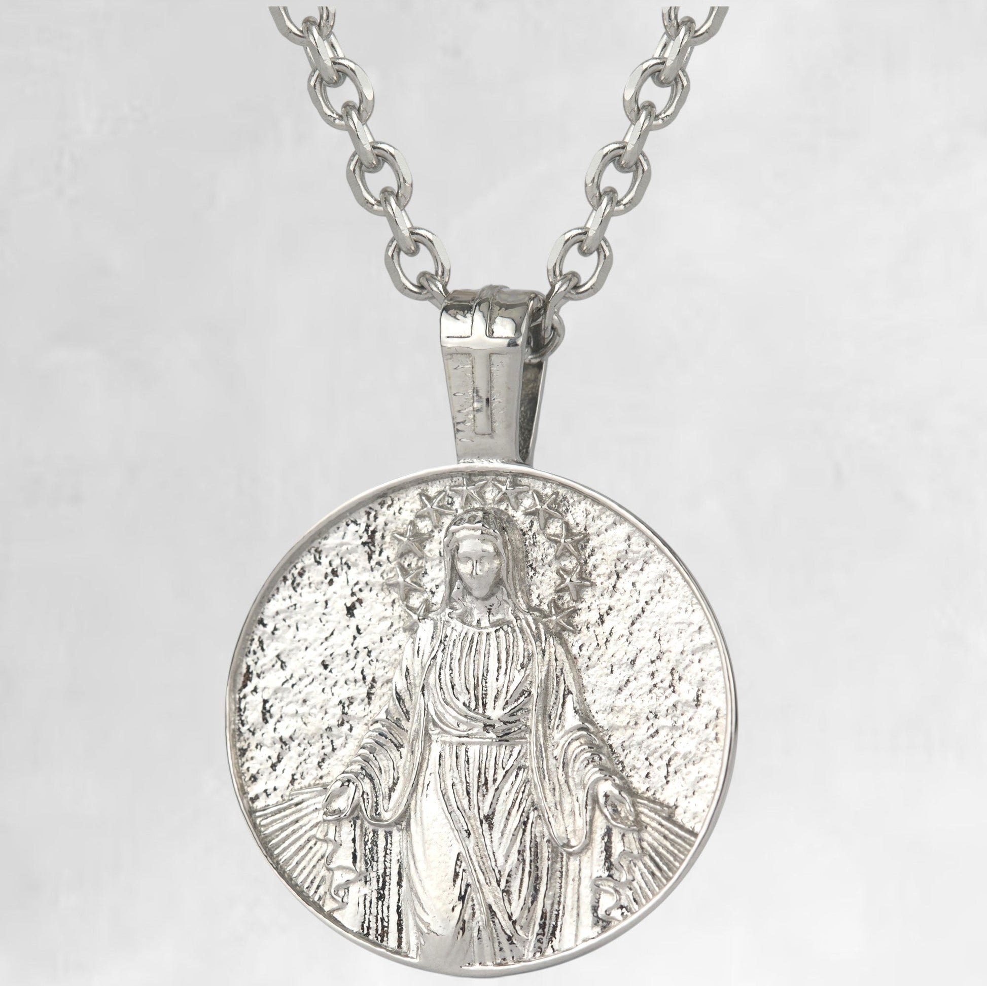 CELESTINE (ROUND - SILVER) - Forge & FoundryPendantForge & Foundry