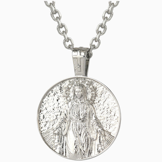 CELESTINE (ROUND - SILVER) - Forge & FoundryPendantForge & Foundry
