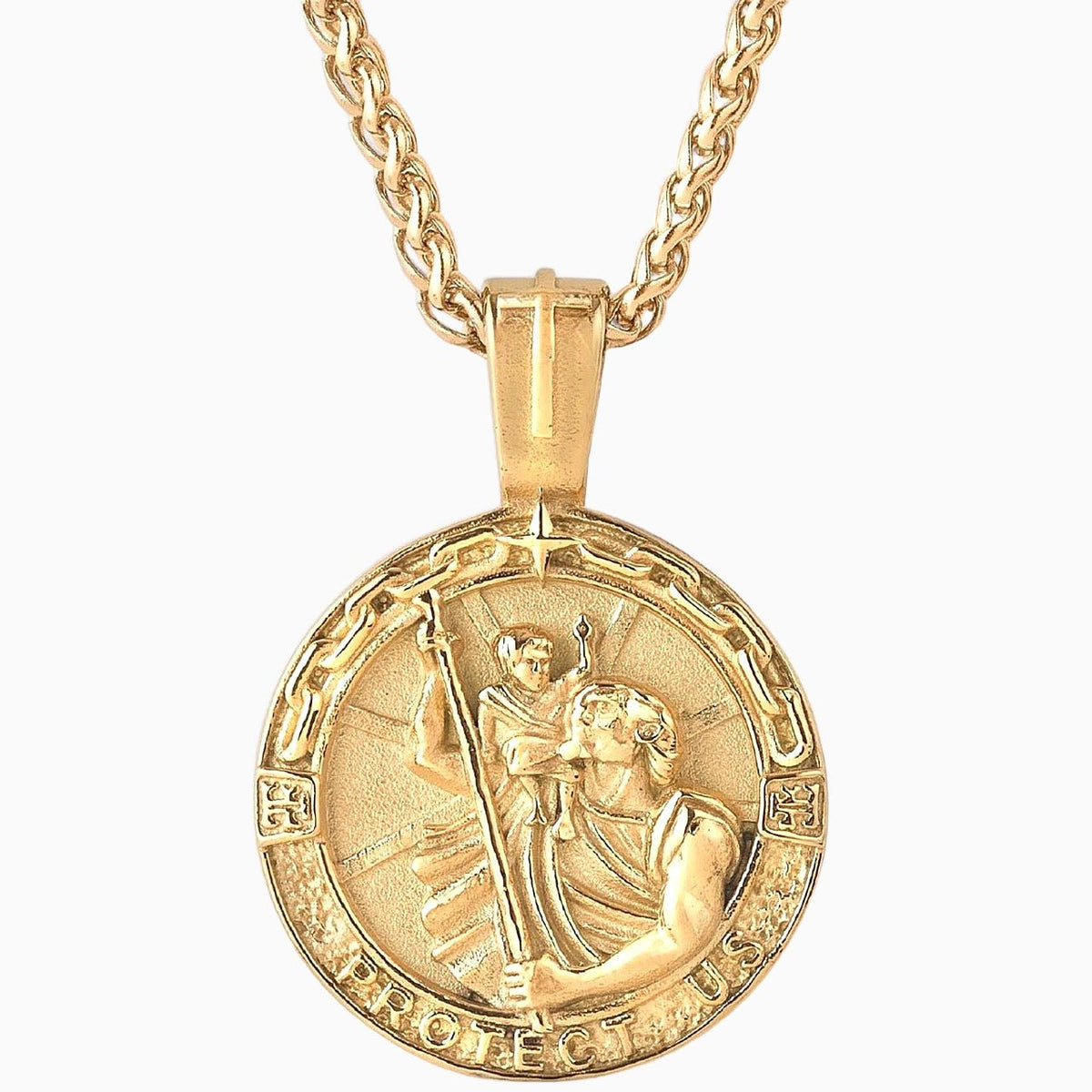 CHRIST-BEARER [ST CHRISTOPHER - GOLD] - Forge & FoundryPendantForge & Foundry
