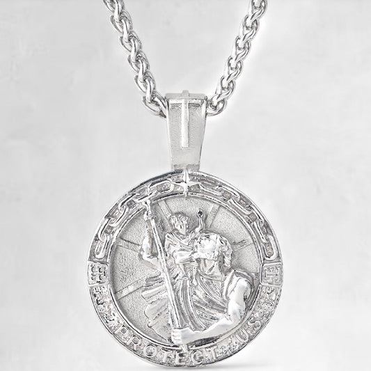 CHRIST - BEARER [ST CHRISTOPHER - SILVER] - Forge & FoundryPendantForge & Foundry