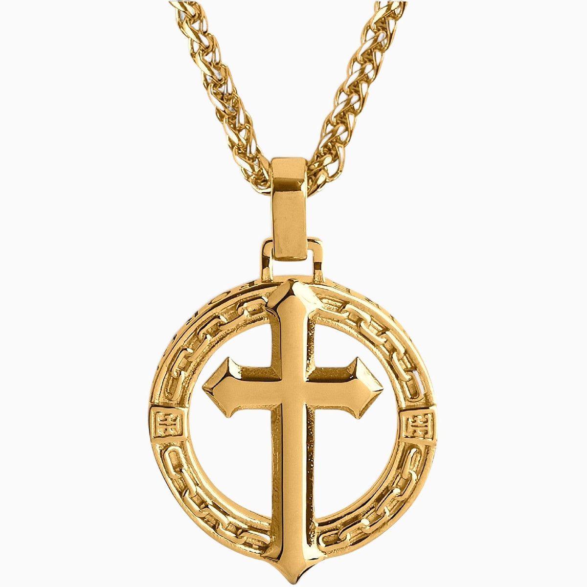 CORINTHIAN [CROSS - GOLD] - Forge & FoundryPendantForge & Foundry