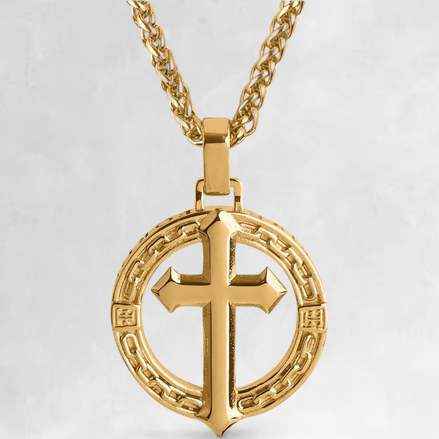 CORINTHIAN [CROSS - GOLD] - Forge & FoundryPendantForge & Foundry