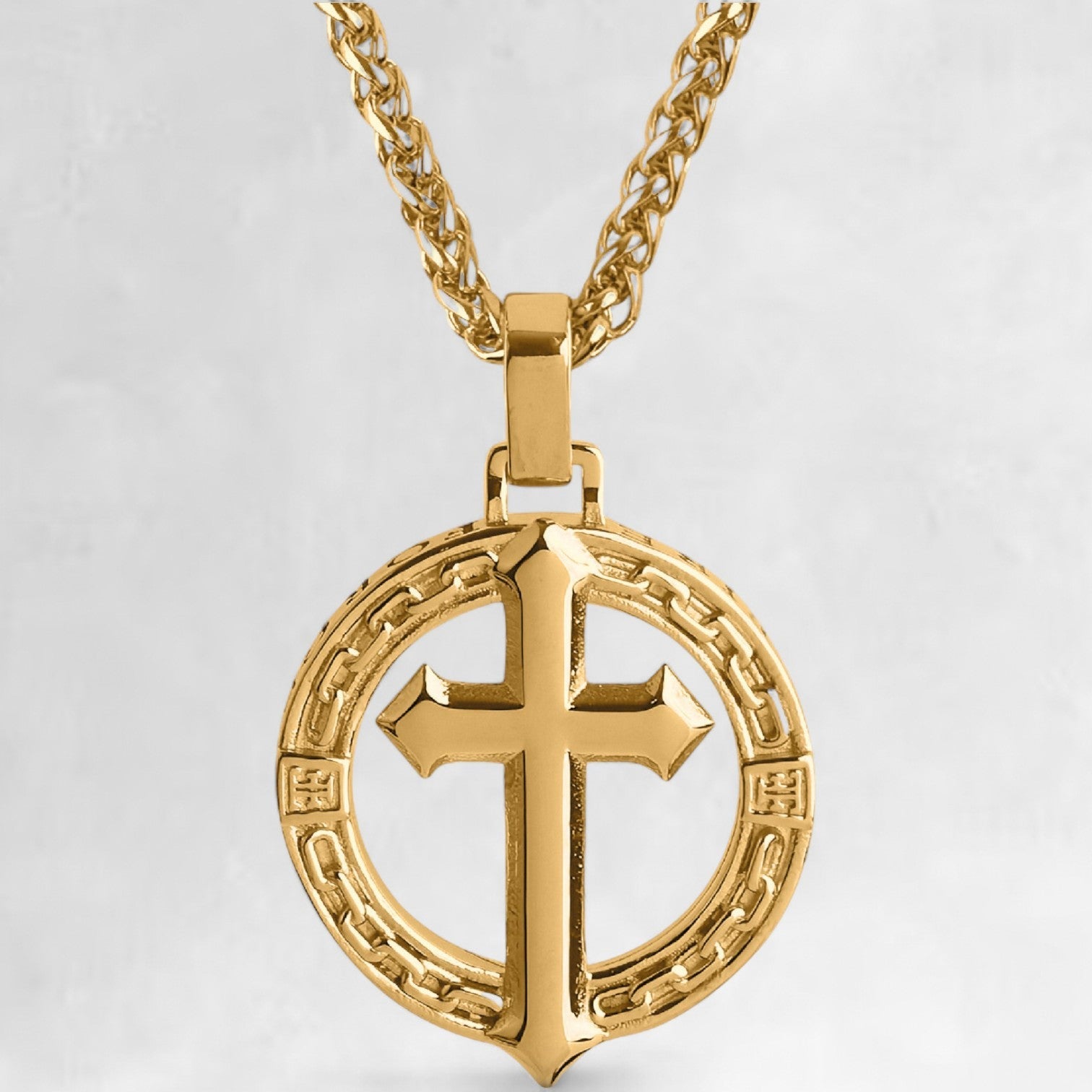CORINTHIAN [CROSS - GOLD] - Forge & FoundryPendantForge & Foundry