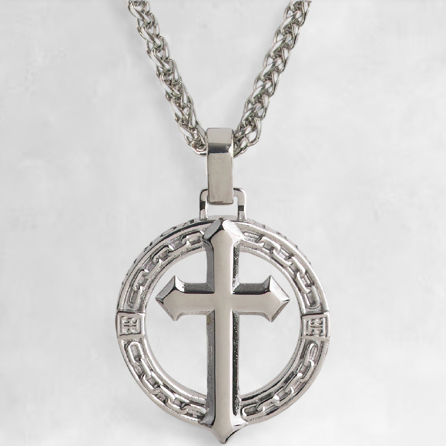 CORINTHIAN [CROSS - SILVER] - Forge & FoundryPendantForge & Foundry