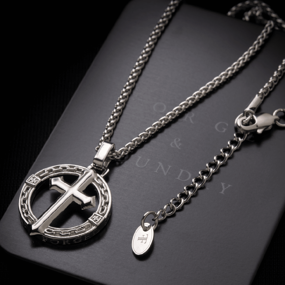 CORINTHIAN [CROSS - SILVER] - Forge & FoundryPendantForge & Foundry
