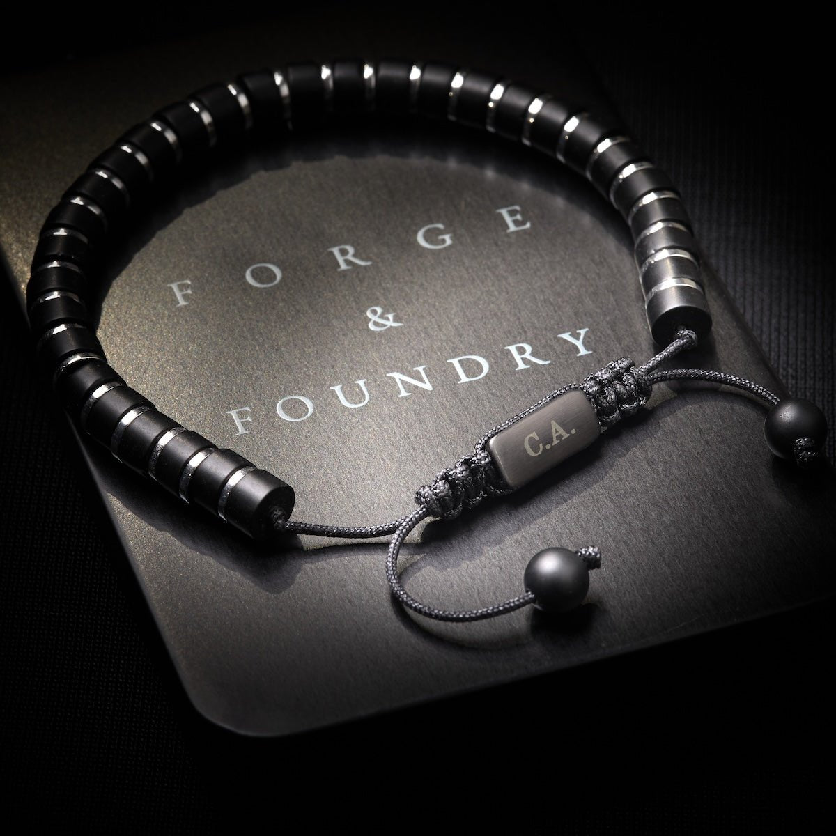 CURZON [6MM ADJUSTABLE ONYX - PERSONALIZED] - Forge & FoundryPersonalisedForge & Foundry