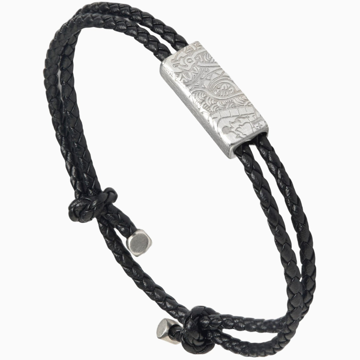 DAPLYN [ETCHED TWISTED ADJUSTABLE LEATHER] - Forge & FoundryLeatherForge & Foundry