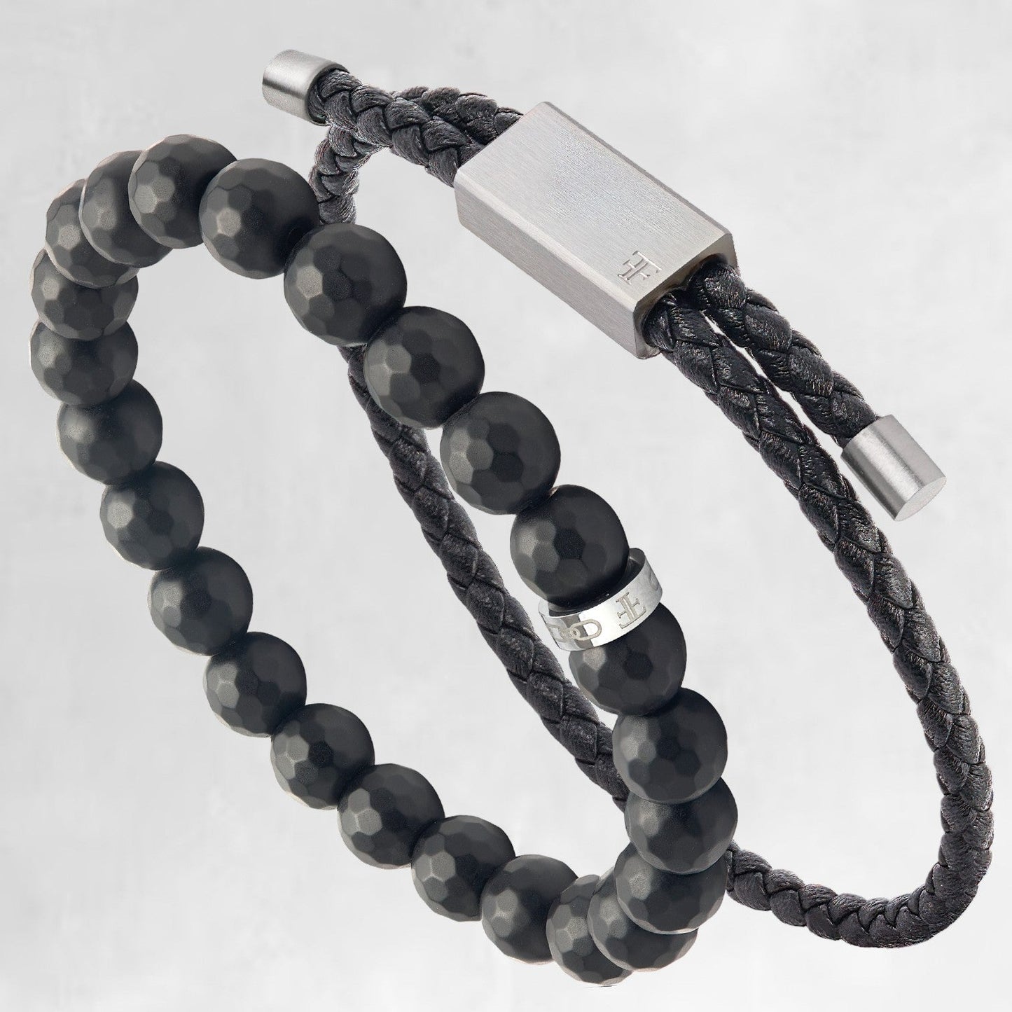 DRAPERS AND PINDAR SET (SILVER SINGLE/8MM SILVER) UK - Forge & FoundrybraceletForge & Foundry