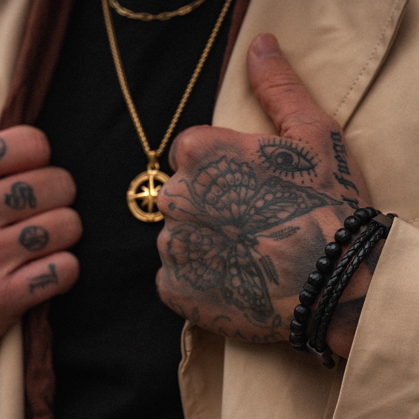 DRAPERS [TWISTED LEATHER - BLACK] - Forge & FoundryLeatherForge & Foundry