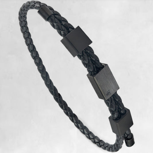 DRAPERS [TWISTED LEATHER - BLACK] - Forge & FoundryLeatherForge & Foundry