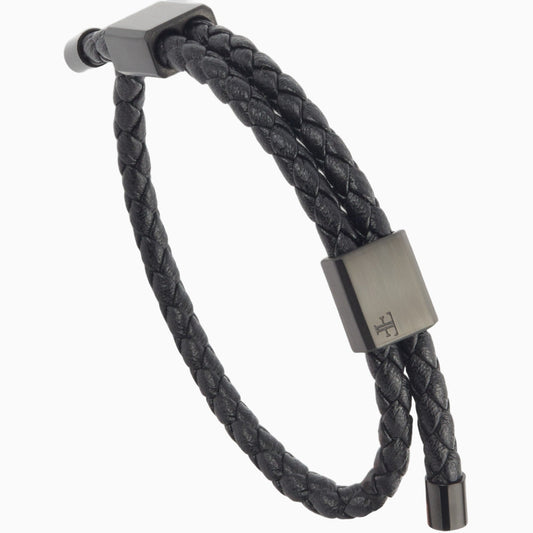 DRAPERS [TWISTED LEATHER - BLACK] - Forge & FoundryLeatherForge & Foundry