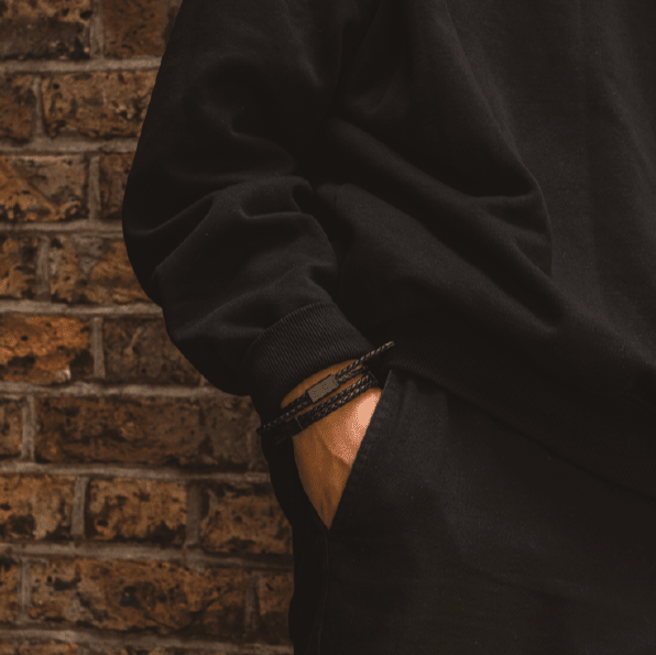 DRAPERS [TWISTED LEATHER - BLACK] - Forge & FoundryLeatherForge & Foundry