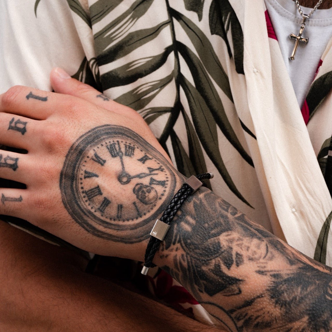 DRAPERS [TWISTED LEATHER - SILVER] - Forge & FoundryLeatherForge & Foundry