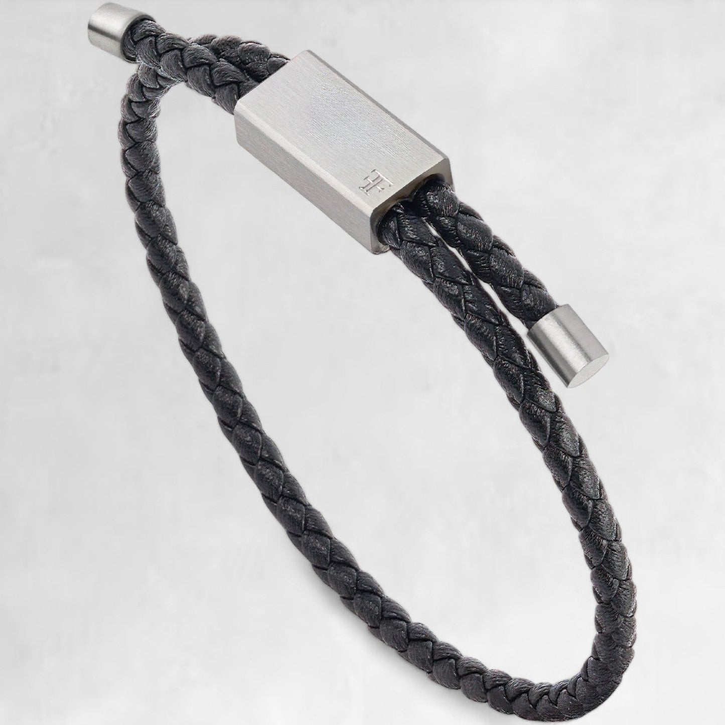 DRAPERS [TWISTED LEATHER - SILVER] - Forge & FoundryLeatherForge & Foundry