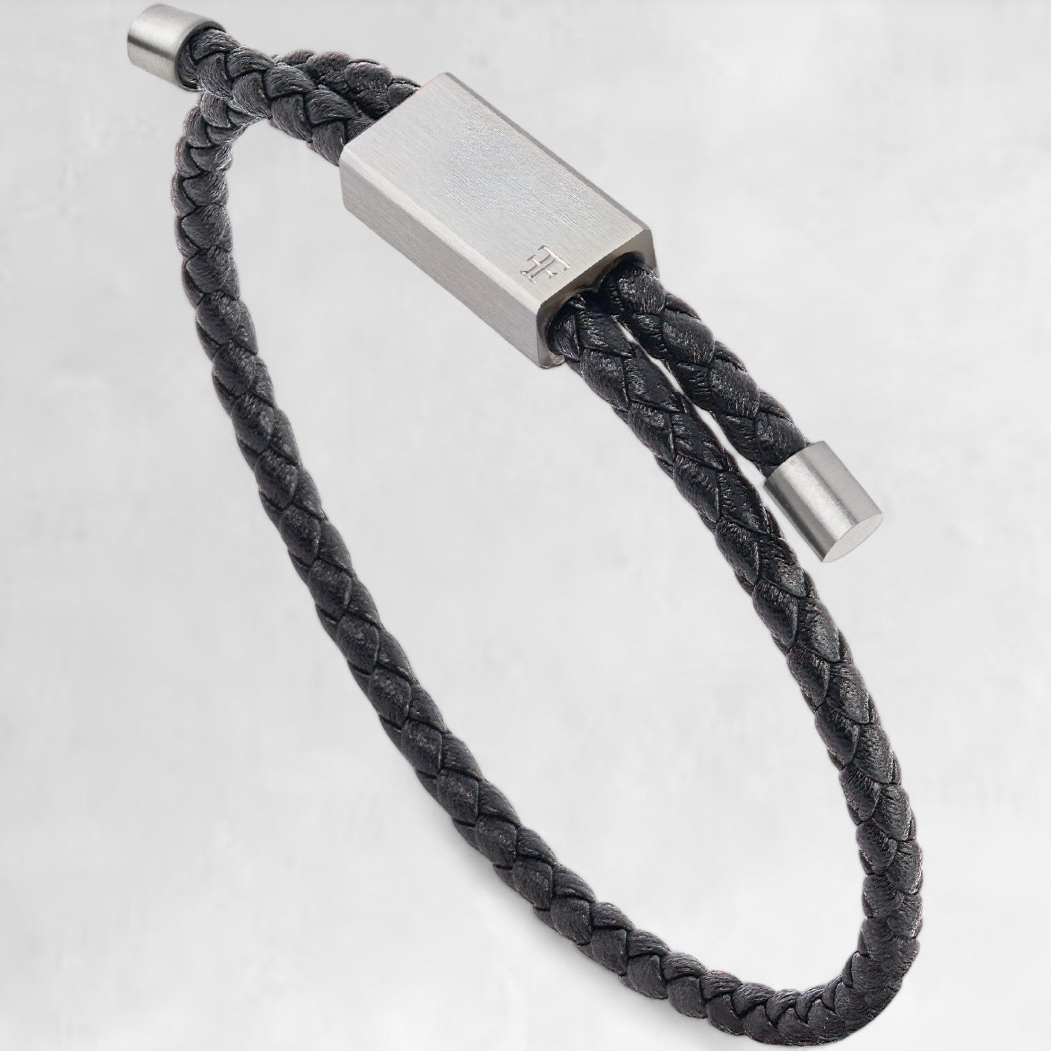 DRAPERS [TWISTED LEATHER - SILVER] - Forge & FoundryLeatherForge & Foundry