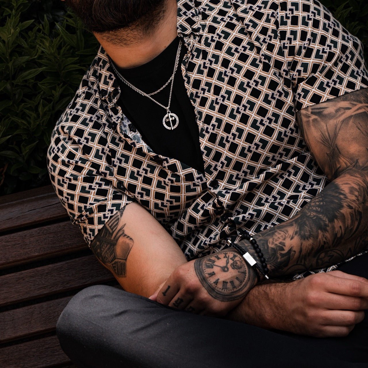 DRAPERS [TWISTED LEATHER - SILVER] - Forge & FoundryLeatherForge & Foundry