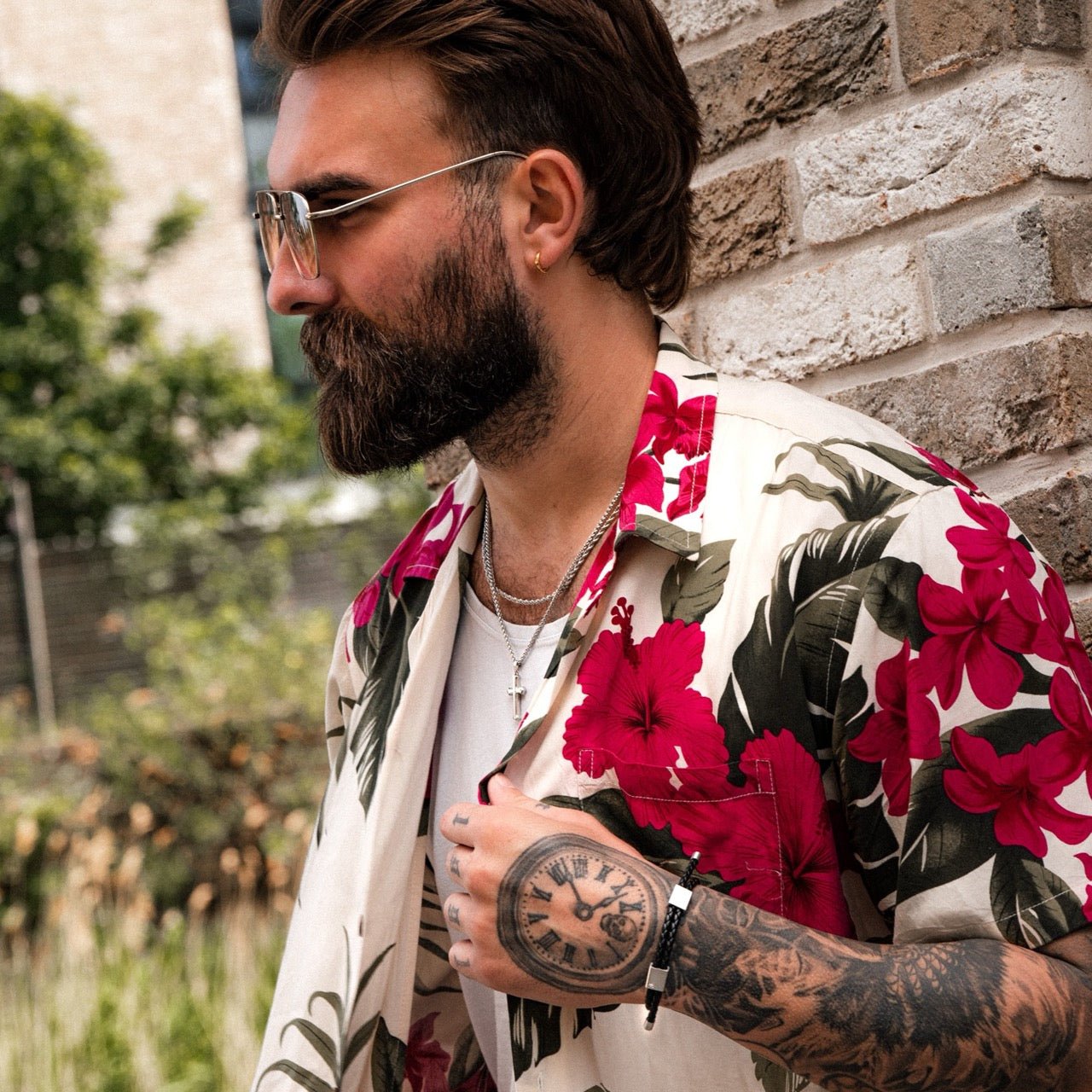 DRAPERS [TWISTED LEATHER - SILVER] - Forge & FoundryLeatherForge & Foundry