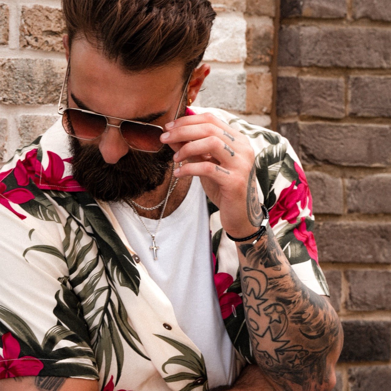 DRAPERS [TWISTED LEATHER - SILVER] - Forge & FoundryLeatherForge & Foundry