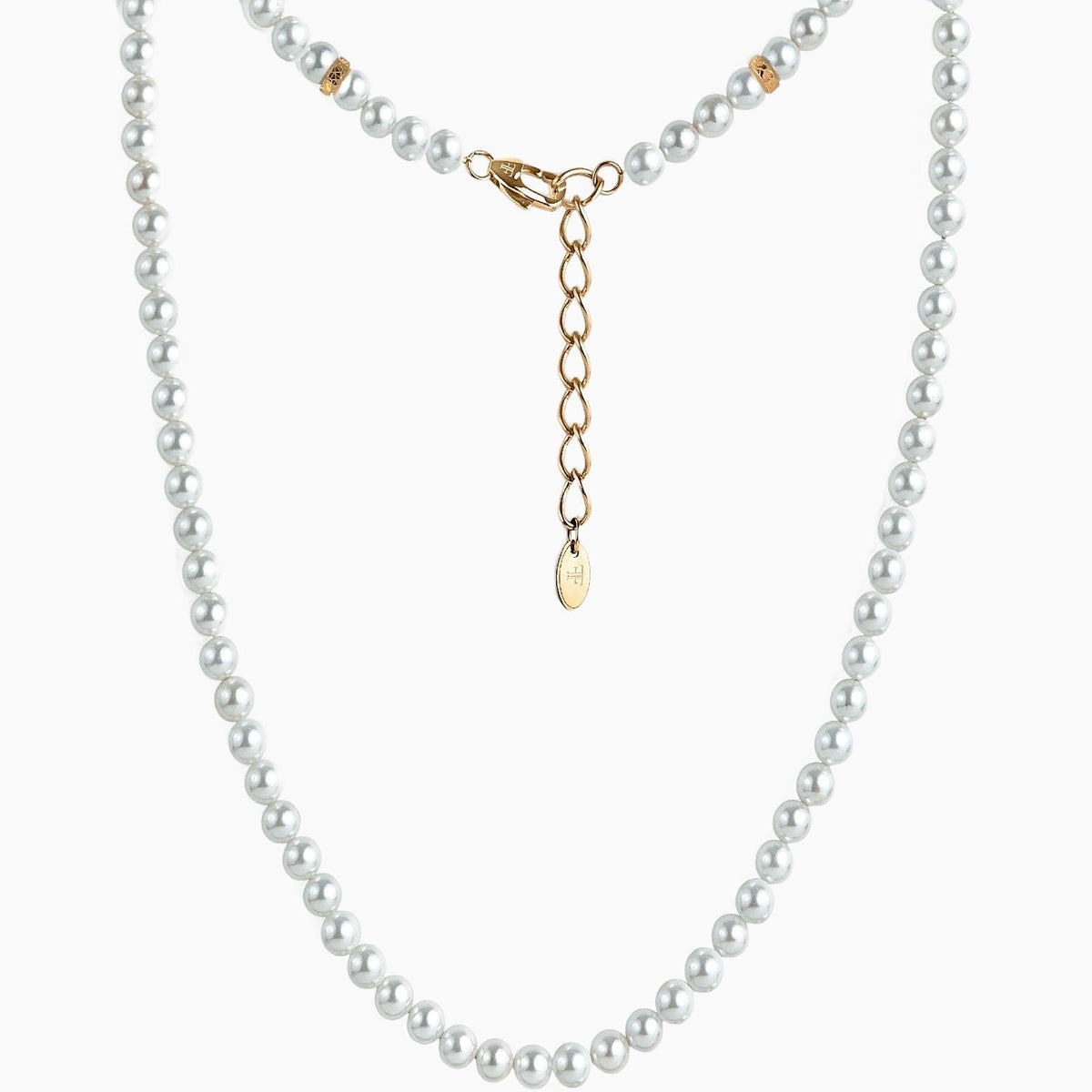 FORTIER [6MM PEARL NECKLACE - GOLD] - Forge & FoundryPearlForge & Foundry