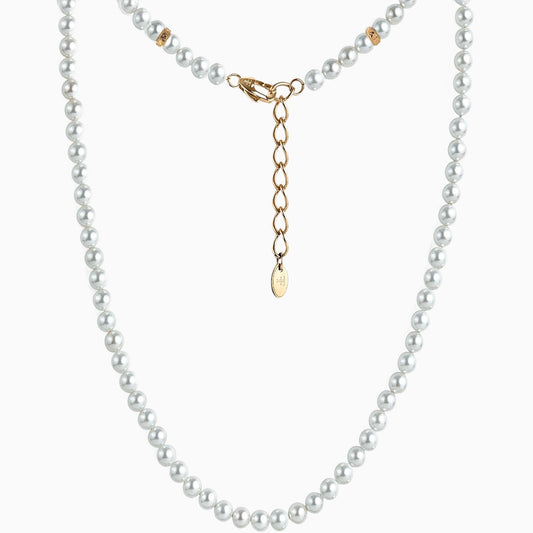 FORTIER [6MM PEARL NECKLACE - GOLD] - Forge & FoundryPearlForge & Foundry