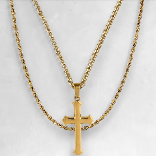 GENESIS AND MARTEL (GOLD) - Forge & FoundryNecklaceForge & Foundry