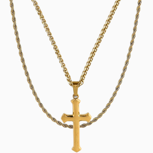 GENESIS AND MARTEL (GOLD) - Forge & FoundryNecklaceForge & Foundry